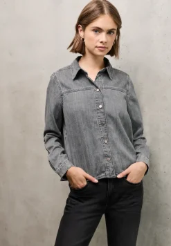 Denim overhemd