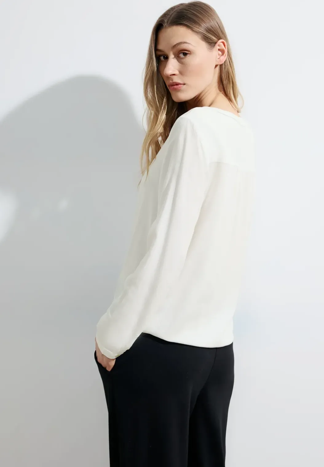 Dobby tuniekblouse