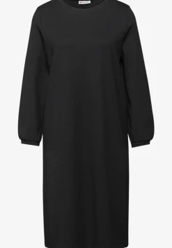 Effen jersey jurk