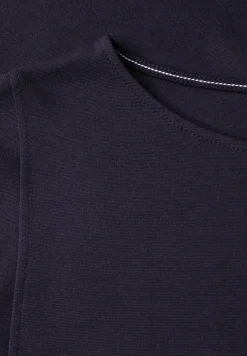 Effen jersey jurk