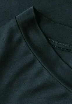 Effen jersey jurk