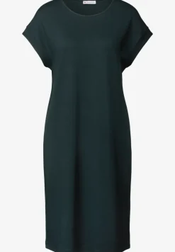Effen jersey jurk