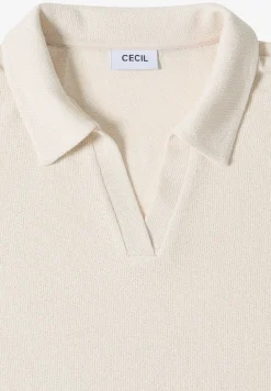 Effen polo met korte mouwen