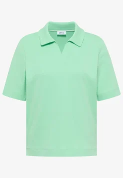 Effen poloshirt met korte mouwen
