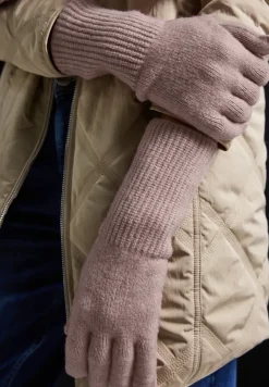 Fijn gebreide handschoenen