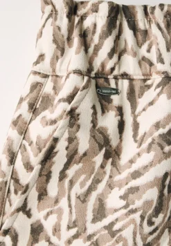 Fluwelen paperbag rok