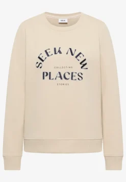 Geborduurd sweatshirt