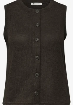 Gebreid gilet met glitter