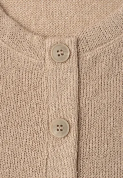 Gebreid gilet met glitter