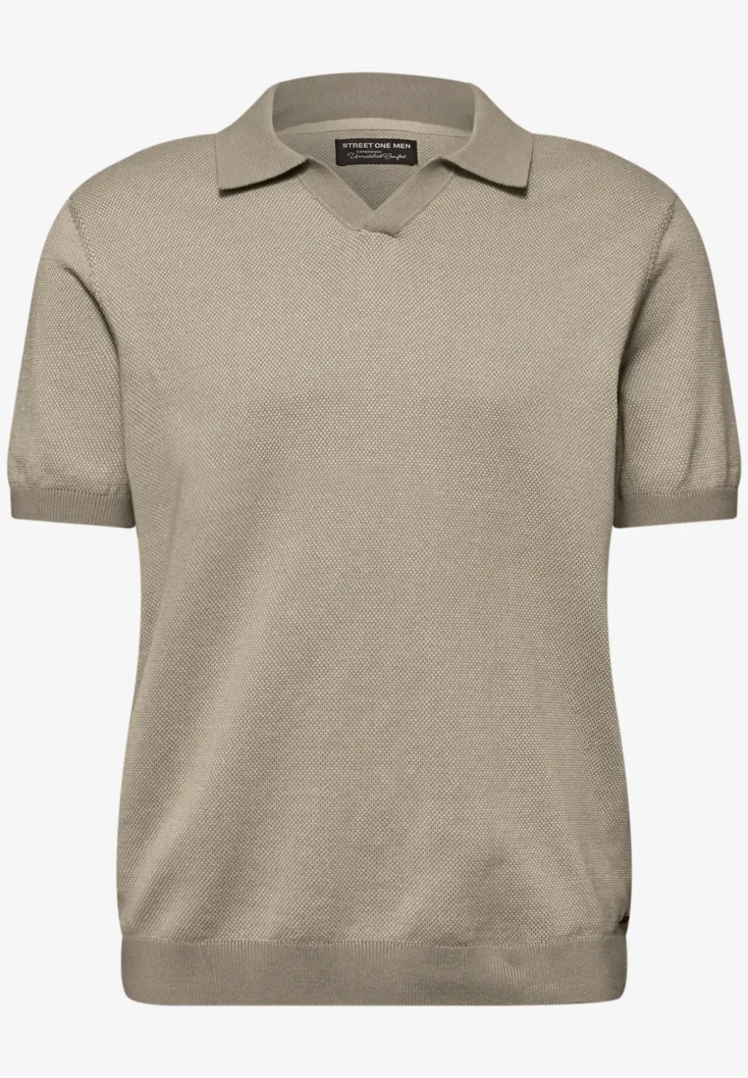 Gebreid poloshirt