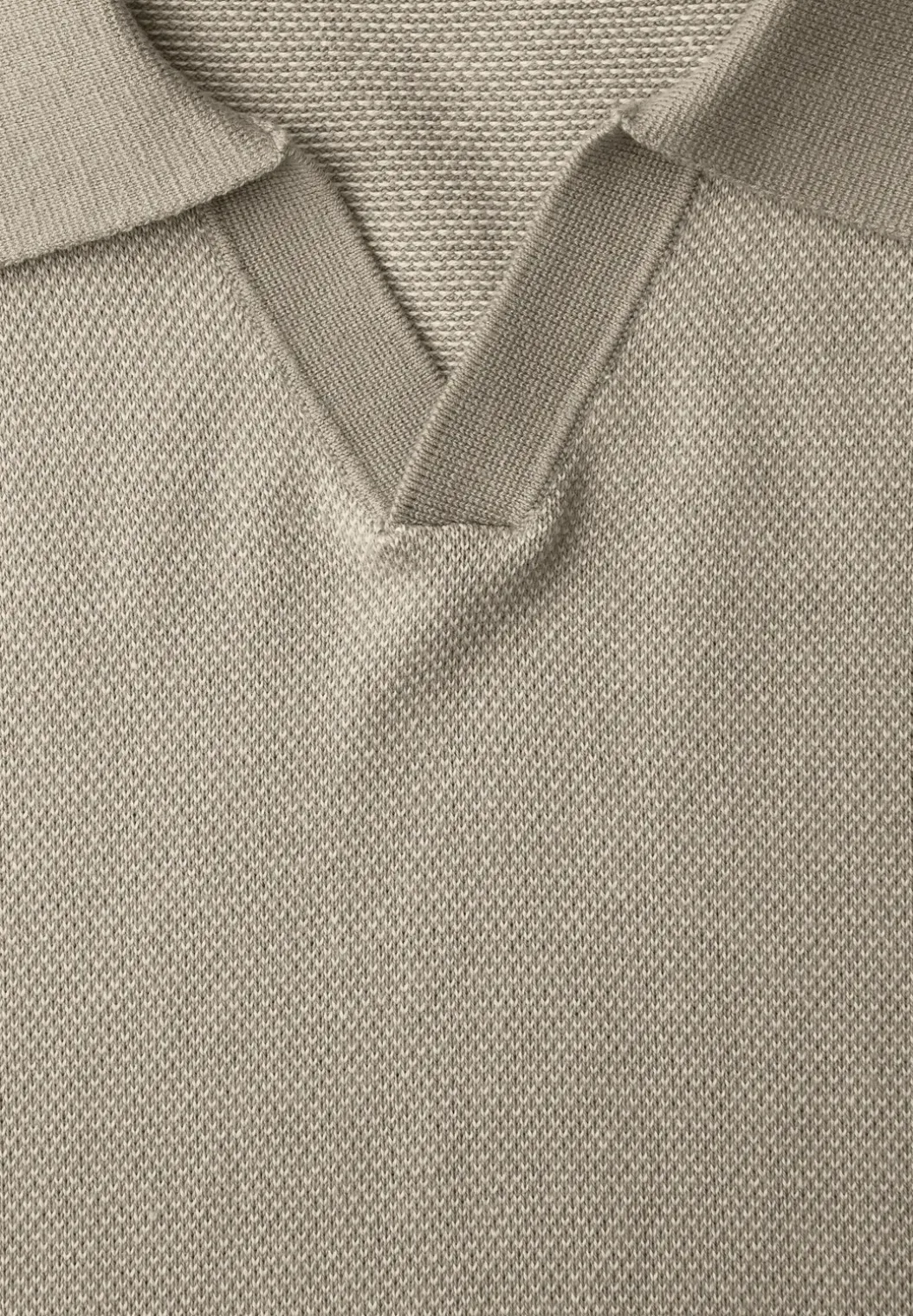 Gebreid poloshirt