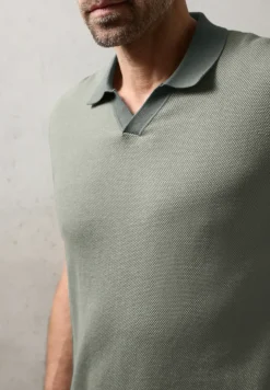 Gebreid poloshirt