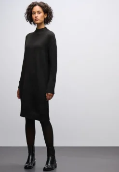 Gebreide midi-jurk
