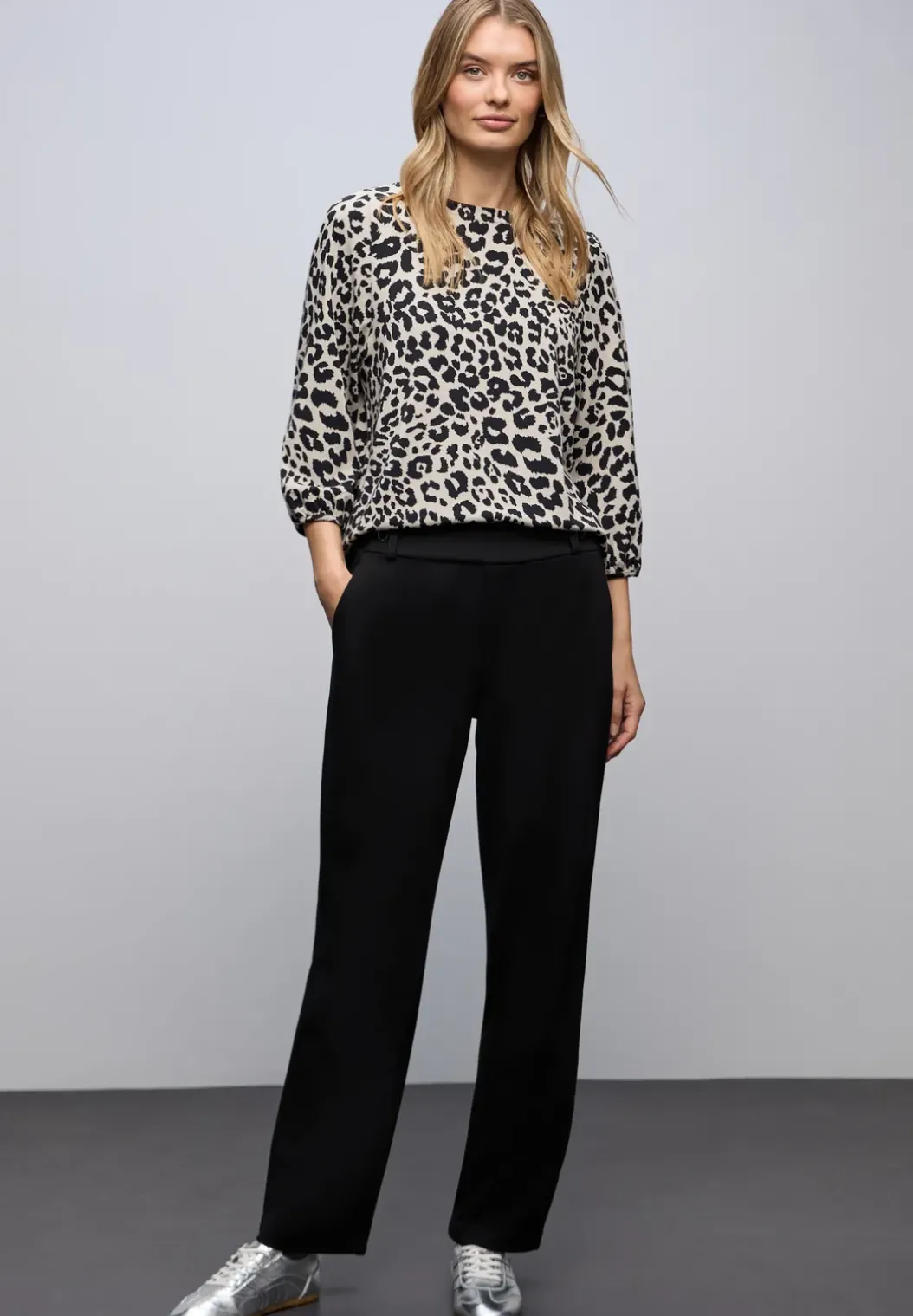 Gedessineerd jacquard shirt