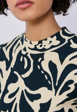 Gedessineerd basic shirt