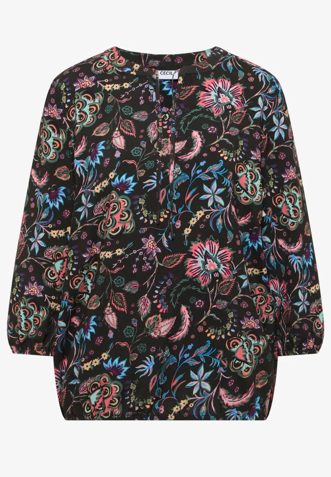 Gedessineerde blouse