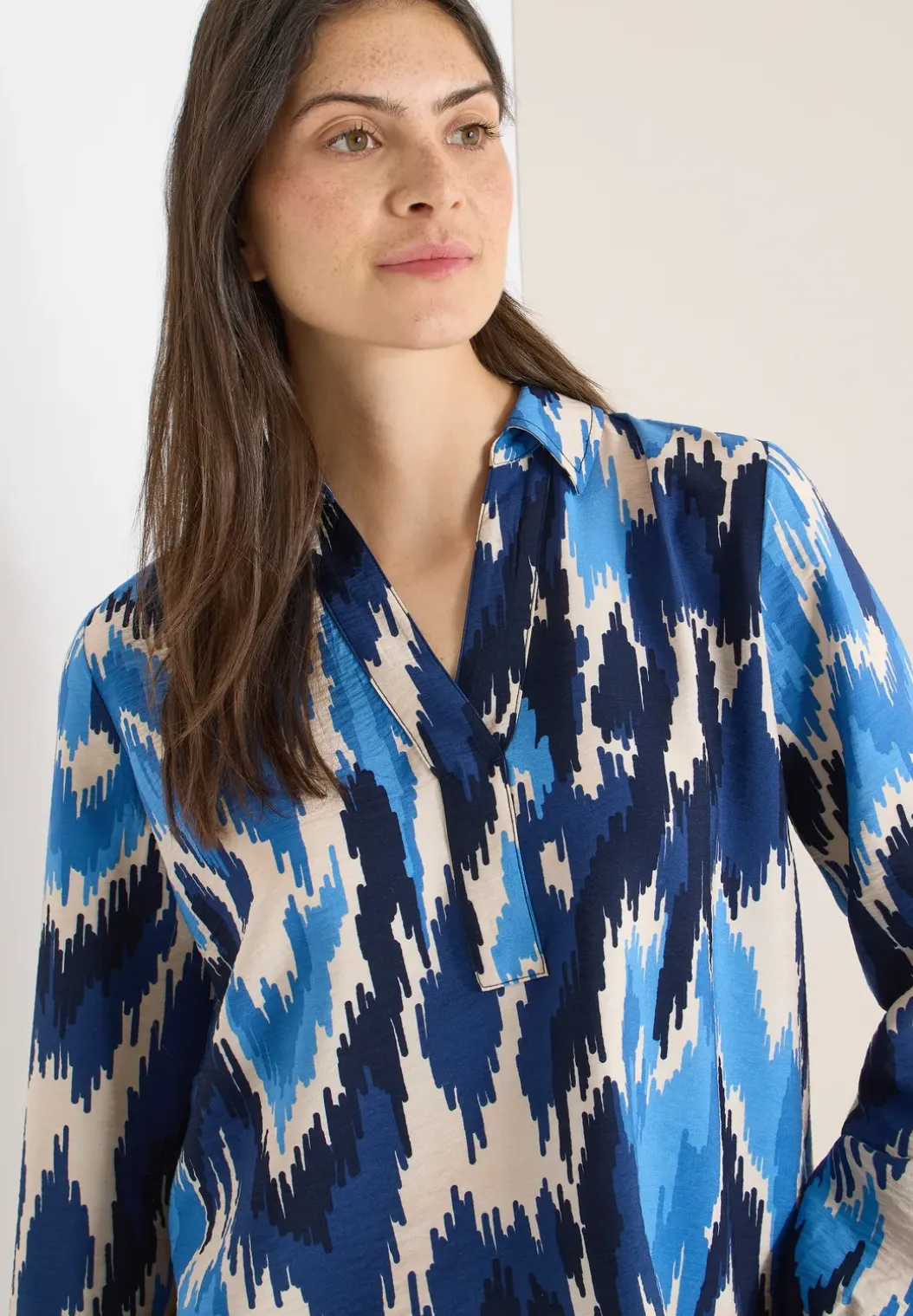 Gedessineerde blouse