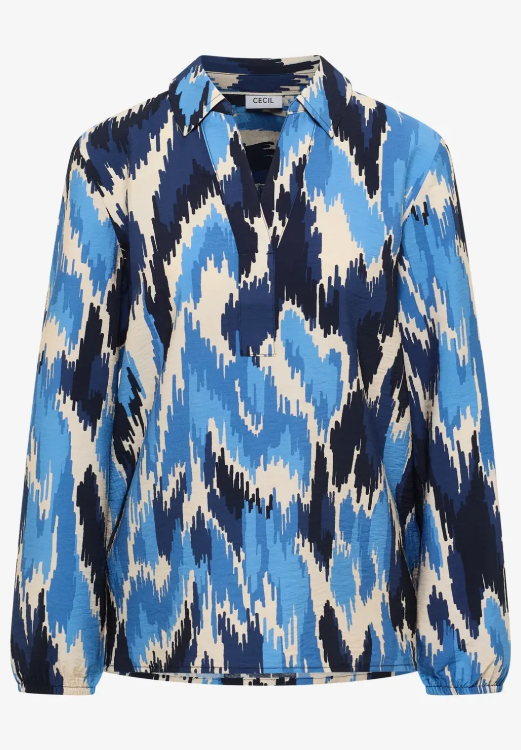 Gedessineerde blouse