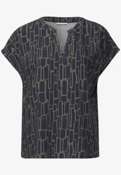 Gedessineerde blouse