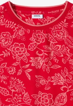 Gedessineerde blouse