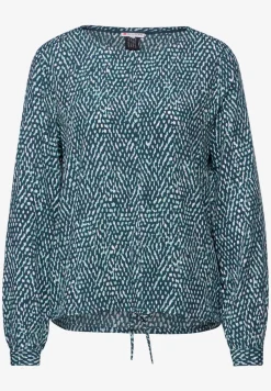 Gedessineerde blouse