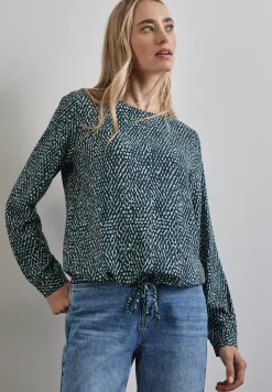 Gedessineerde blouse