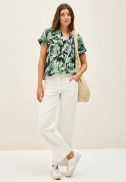 Gedessineerde blouse