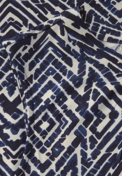 Gedessineerde jersey top