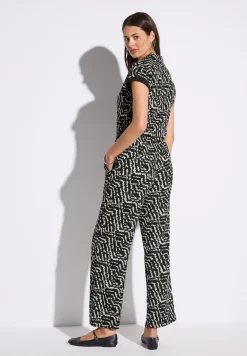 Gedessineerde jumpsuit