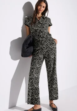 Gedessineerde jumpsuit