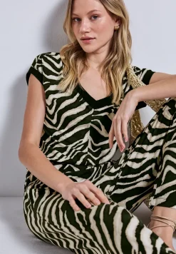 Gedessineerde jumpsuit