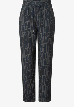 Gedessineerde Loose Fit broek