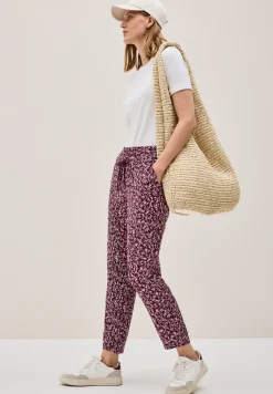 Gedessineerde Loose Fit broek