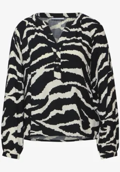Gedessineerde raglan blouse