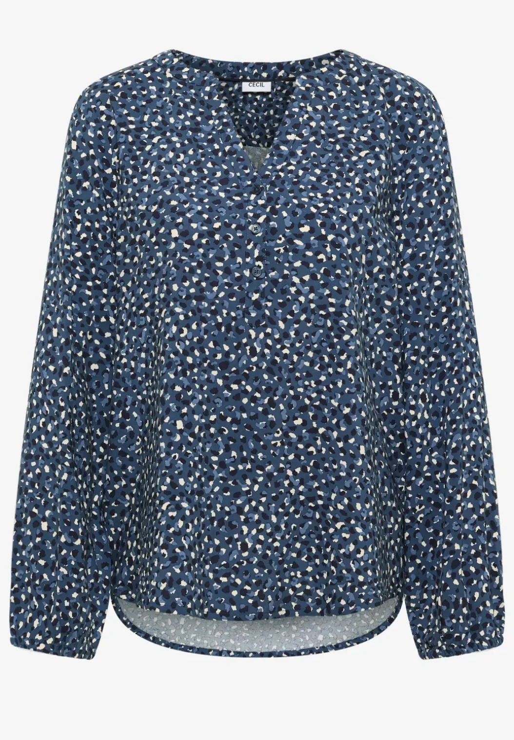 Gedessineerde blouse