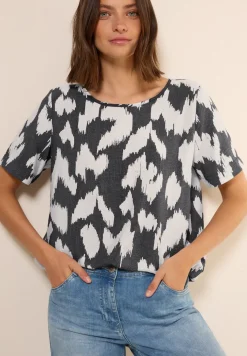 Gedessineerde blouse
