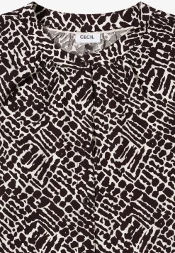 Gedessineerde blouse