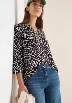 Gedessineerde blouse