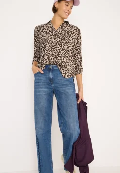 Gedessineerde blouse