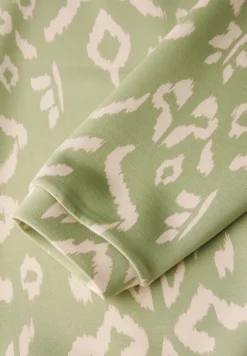 Gedessineerd Silk-Look Shirt