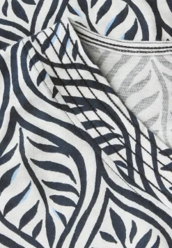 Gedessineerd V-hals Shirt