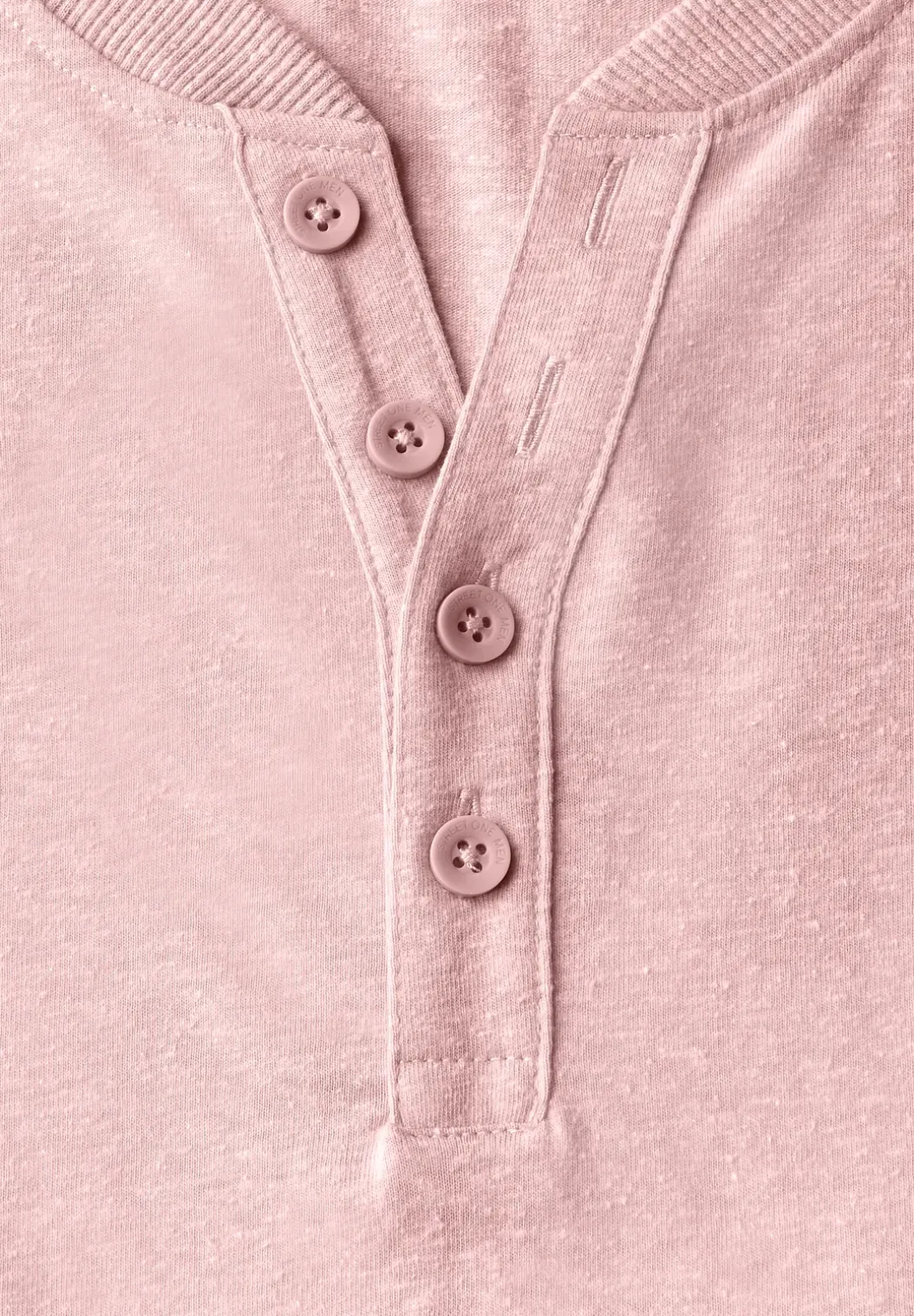 Gemêleerd Henley Shirt