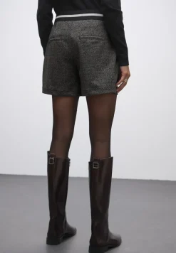Gemêleerd jacquard bermuda shorts