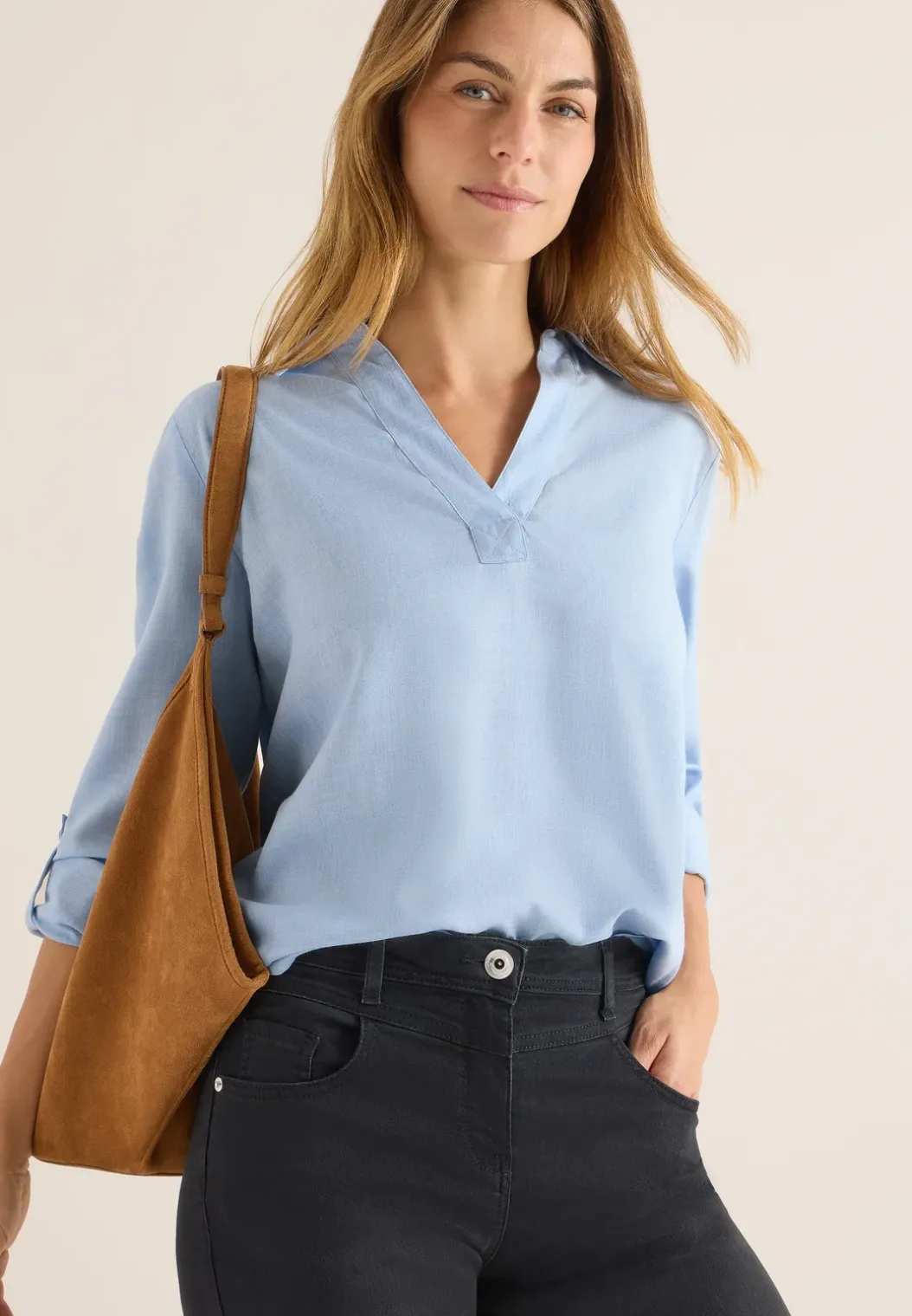 Gemêleerde blouse