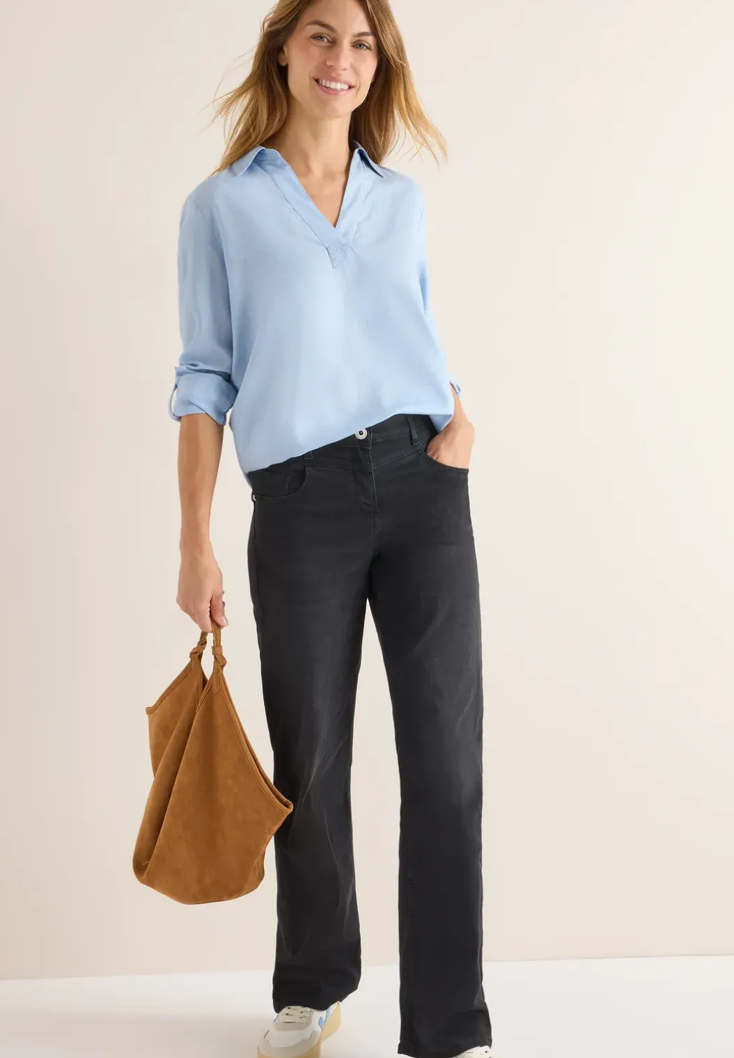 Gemêleerde blouse