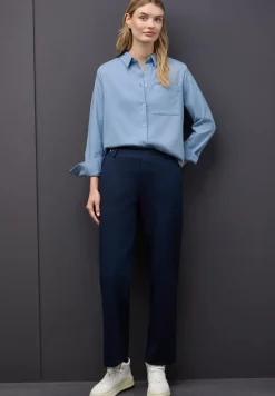 Gemêleerde blouse met tape