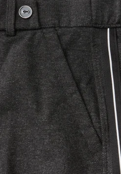 Gemêleerde broek met rechte leg