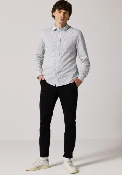 Geruit slim fit overhemd