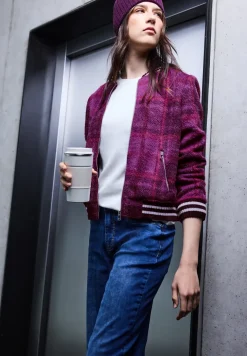 Geruite blouson van verengaren