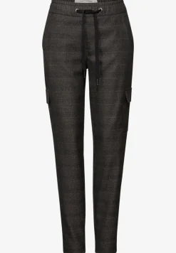 Geruite cargo broek